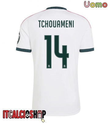Real Madrid Aurelien Tchouameni #14 Prima Maglia 2026-27 Manica Corta Real Madrid Aurelien Tchouameni #14 Prima Maglia 2026-27 Manica Corta